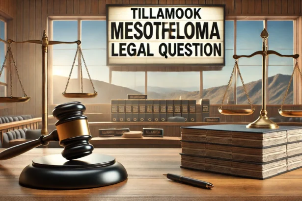 tillamook mesothelioma legal question