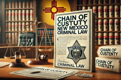 chain of custody new mexico criminal law