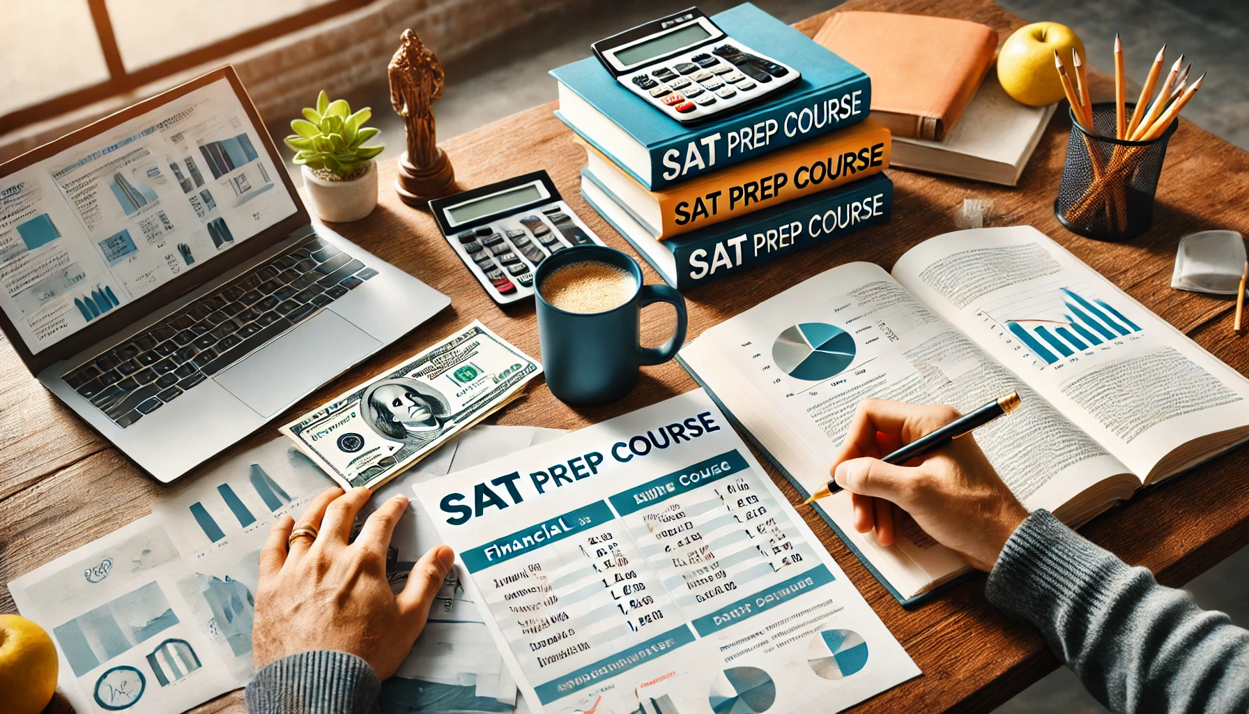 divorced parents pay for sat prep course