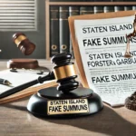 staten island attorney forster and garbus fake summons