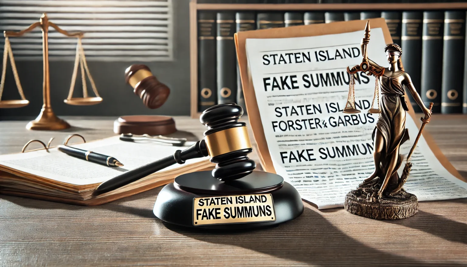 staten island attorney forster and garbus fake summons