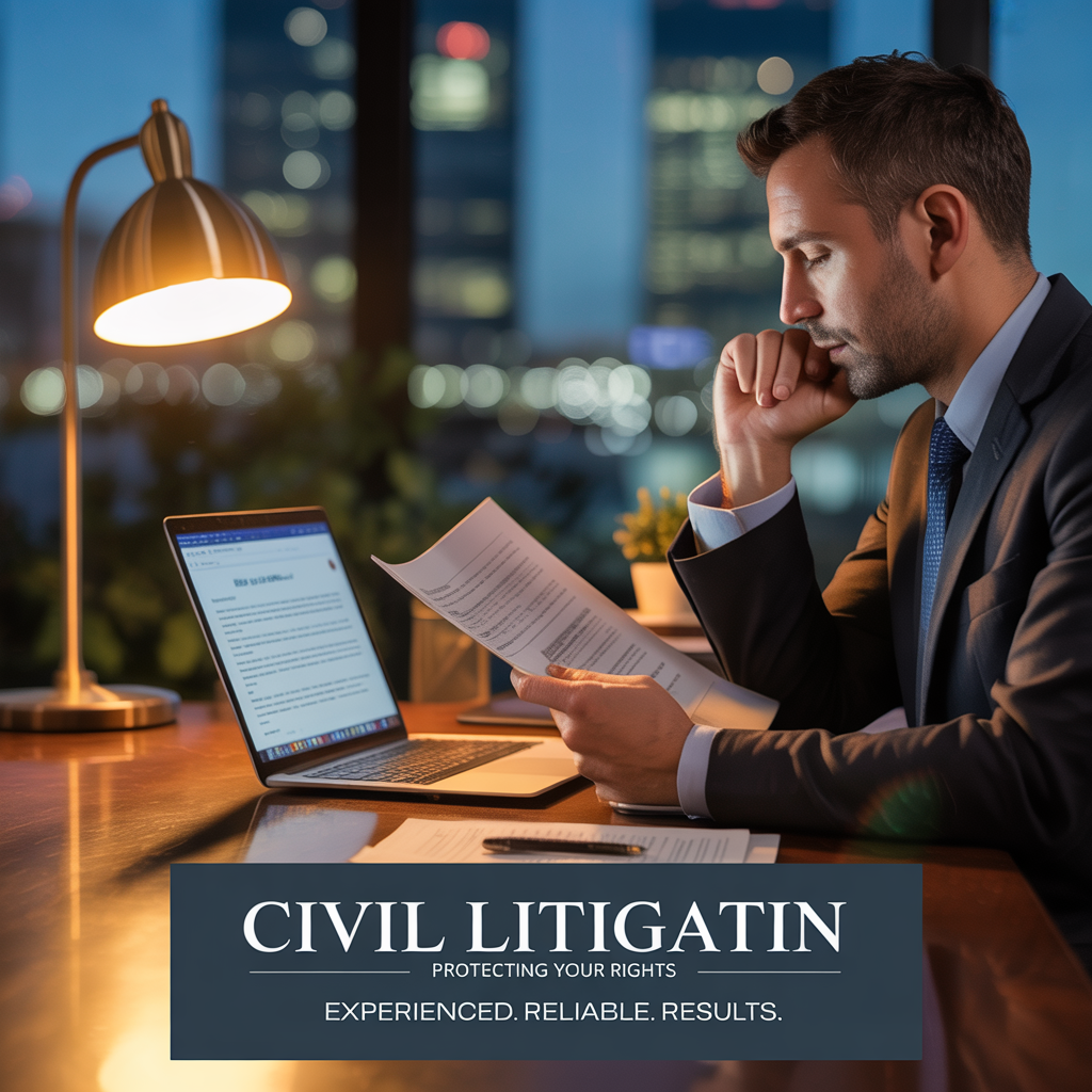 Civil Litigation Attorney: Expert Legal Representation in Civil Disputes