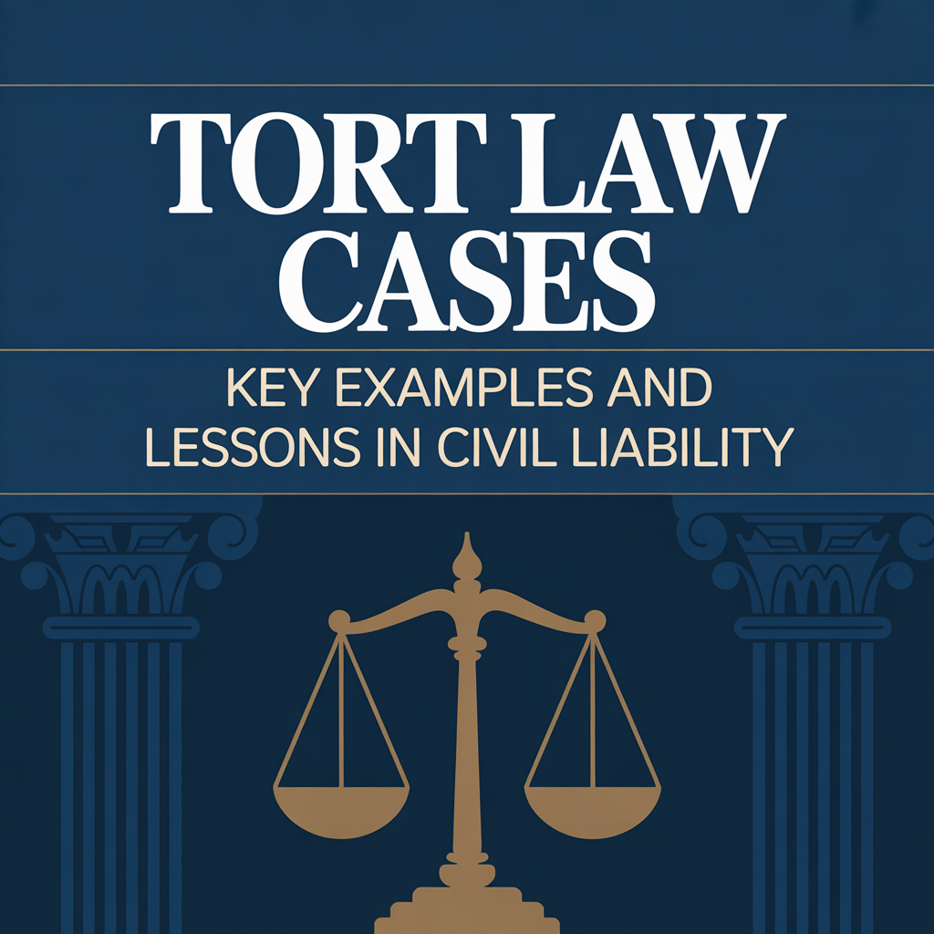 Tort Law Cases